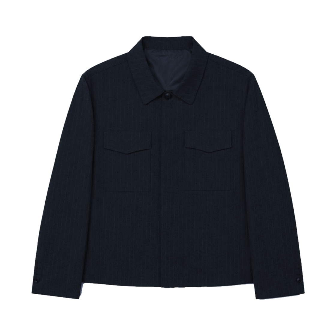 어레이드 모듈 포켓 스트라이프 자켓 그레이(Arrayed Module Pocket Stripe Jacket Gray) - 2