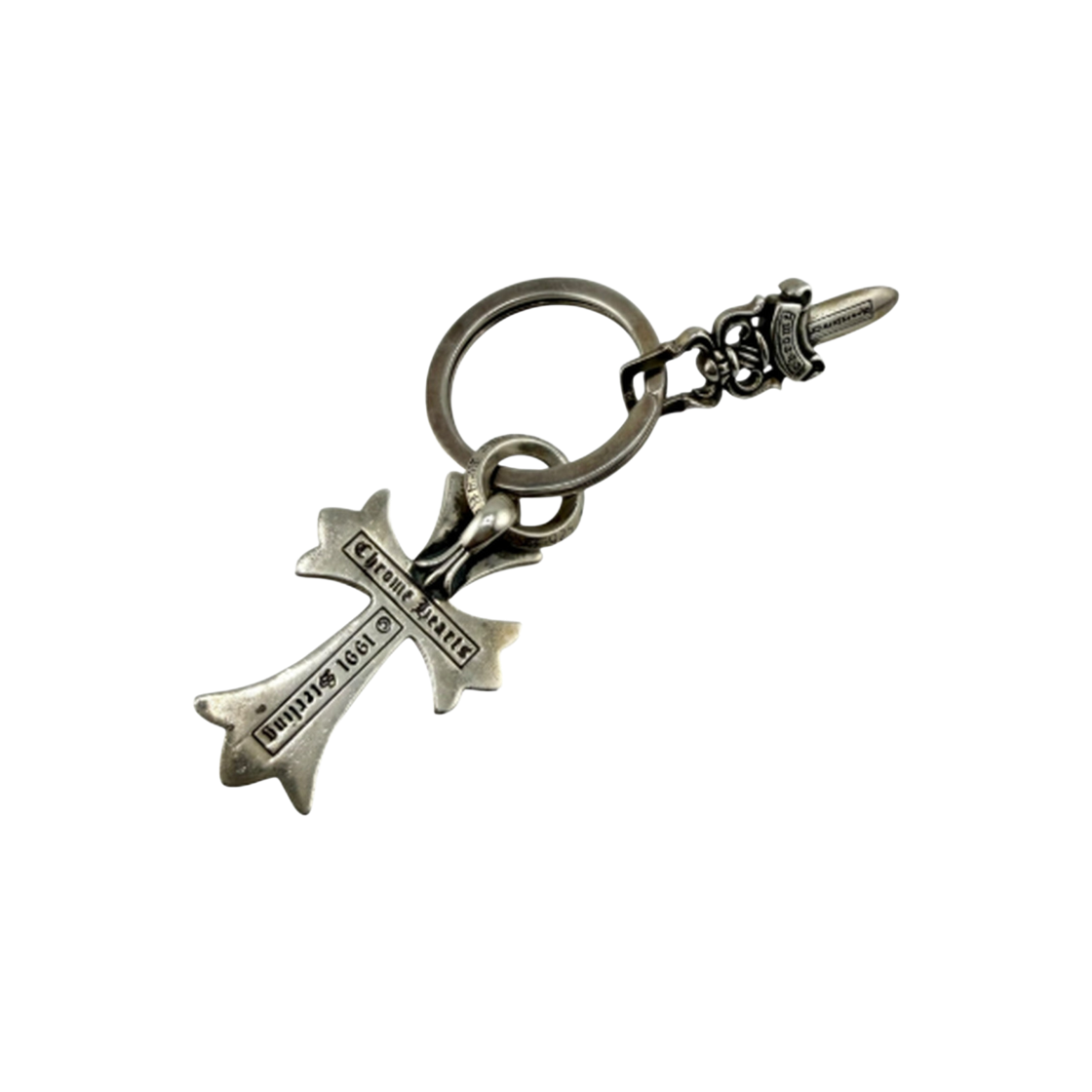 세컨드도산 크롬하츠 크로스 대거 키링(2nd Dosan x chrome hearts cross dagger key ring) - 4