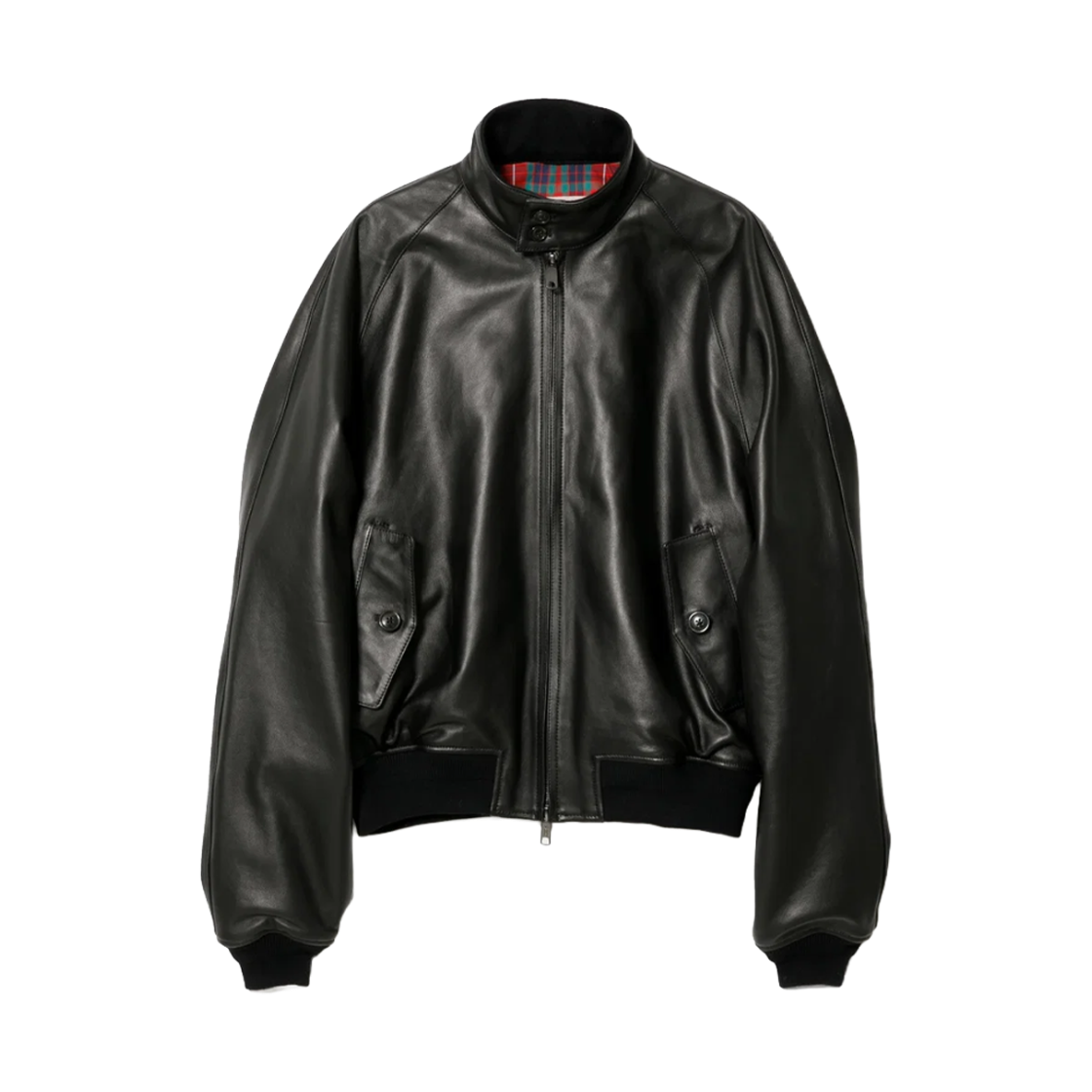 뷰티풀피플 x 바라쿠타 키즈 라이트 램 레더 G9 블루종 블랙- 26FW(Beautiful People x Baracuta Kids Light Lamb Leather G9 Blouson Black - 26FW) - 2
