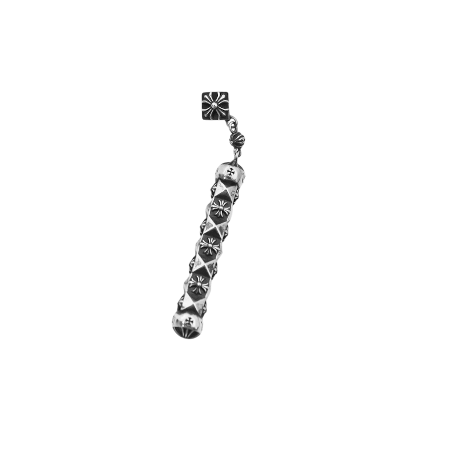한스룸 크롬하츠 피라미드 댕글 이어링(Hansroom Chrome Hearts Pyramid Dangle Earring) - 1