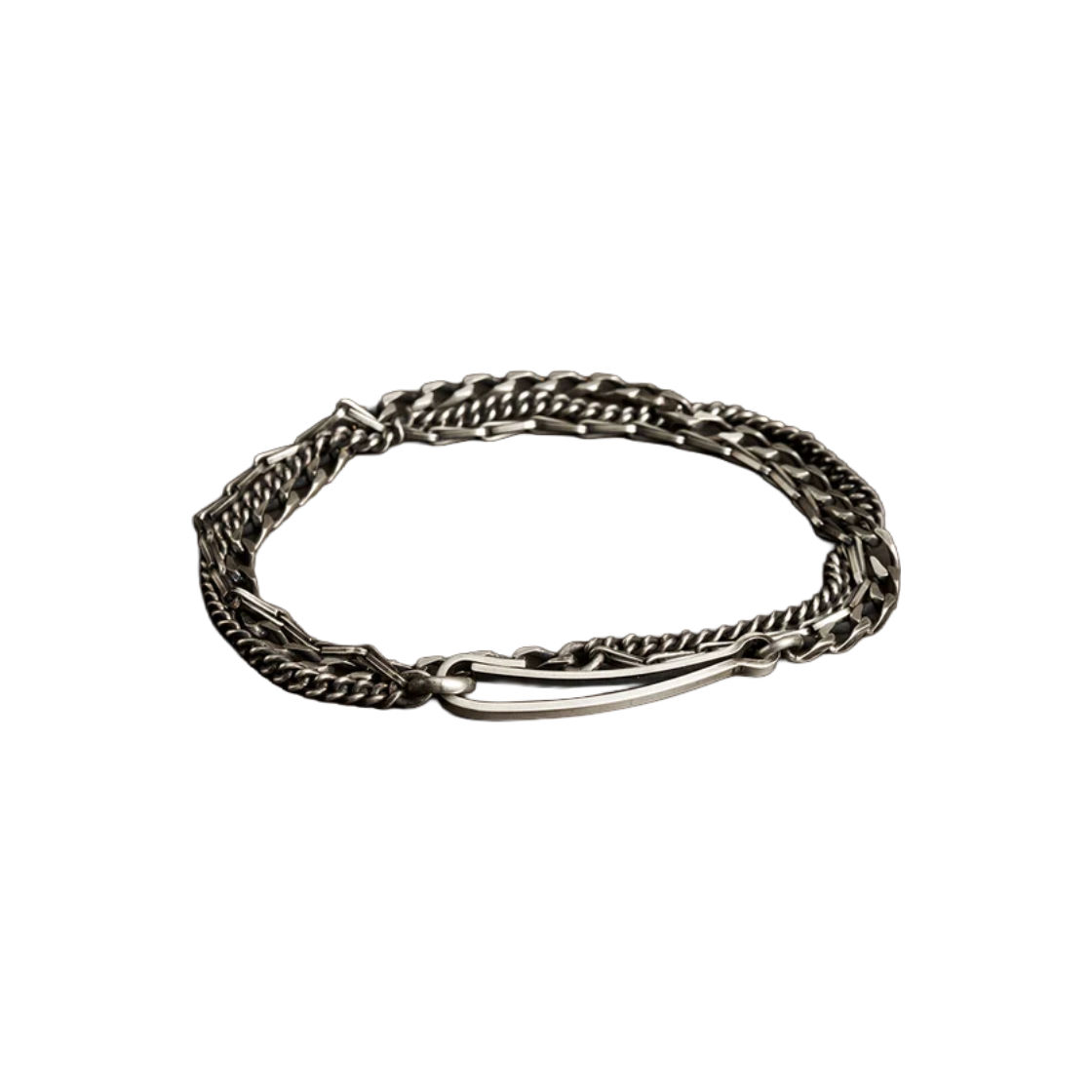 KM6DJEBWM09SV [10% 적립] Werkstatt:Munchen Bracelet Snaplink Chains Silver - 26FW
