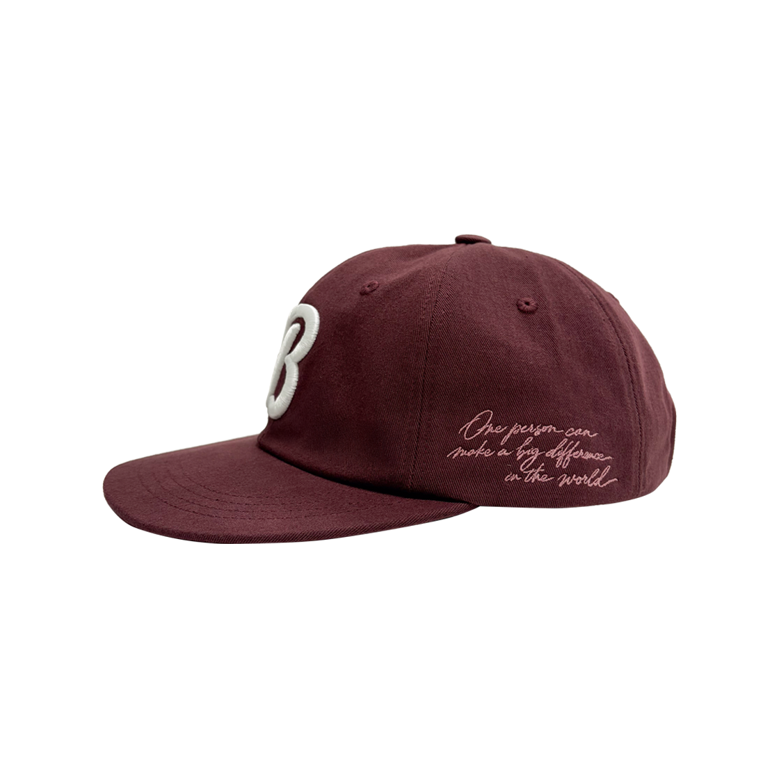 비피투디스오더 B 심볼 볼캡 버건디(BP2DISORDER B Symbol Ball Cap Burgundy) - 3