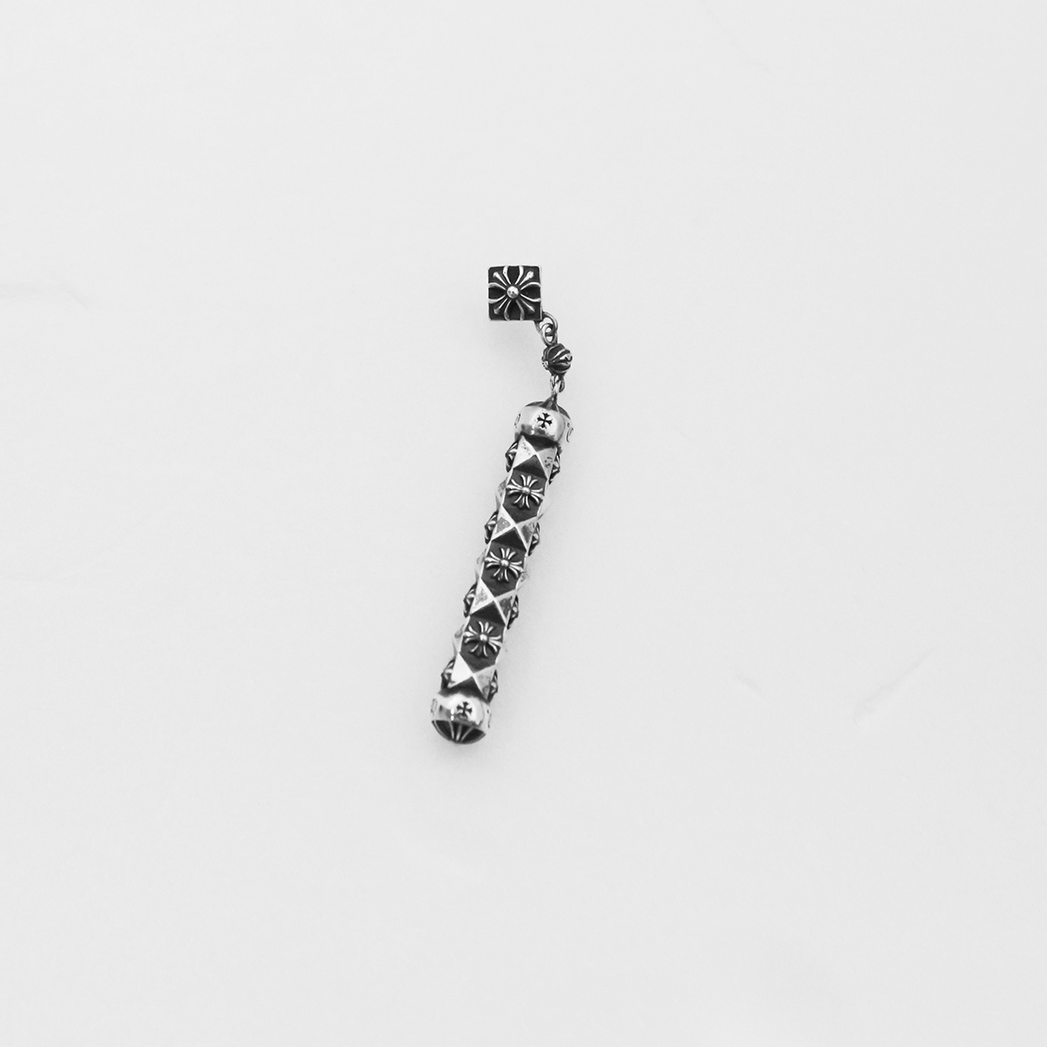 한스룸 크롬하츠 피라미드 댕글 이어링(Hansroom Chrome Hearts Pyramid Dangle Earring) - 2