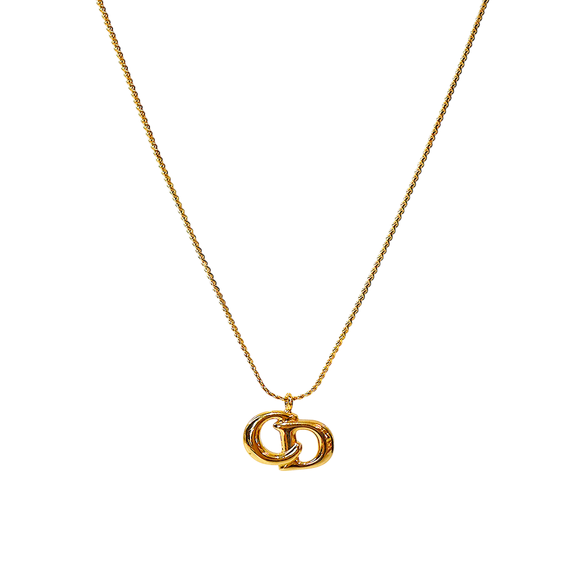 ITQC2BVU8N4B Dior CD Gold Necklace