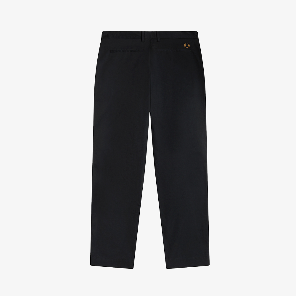 프레드페리 슬림핏 트윌 트라우저 블랙(Fred Perry Slim Fit Twill Trousers Black) - 6