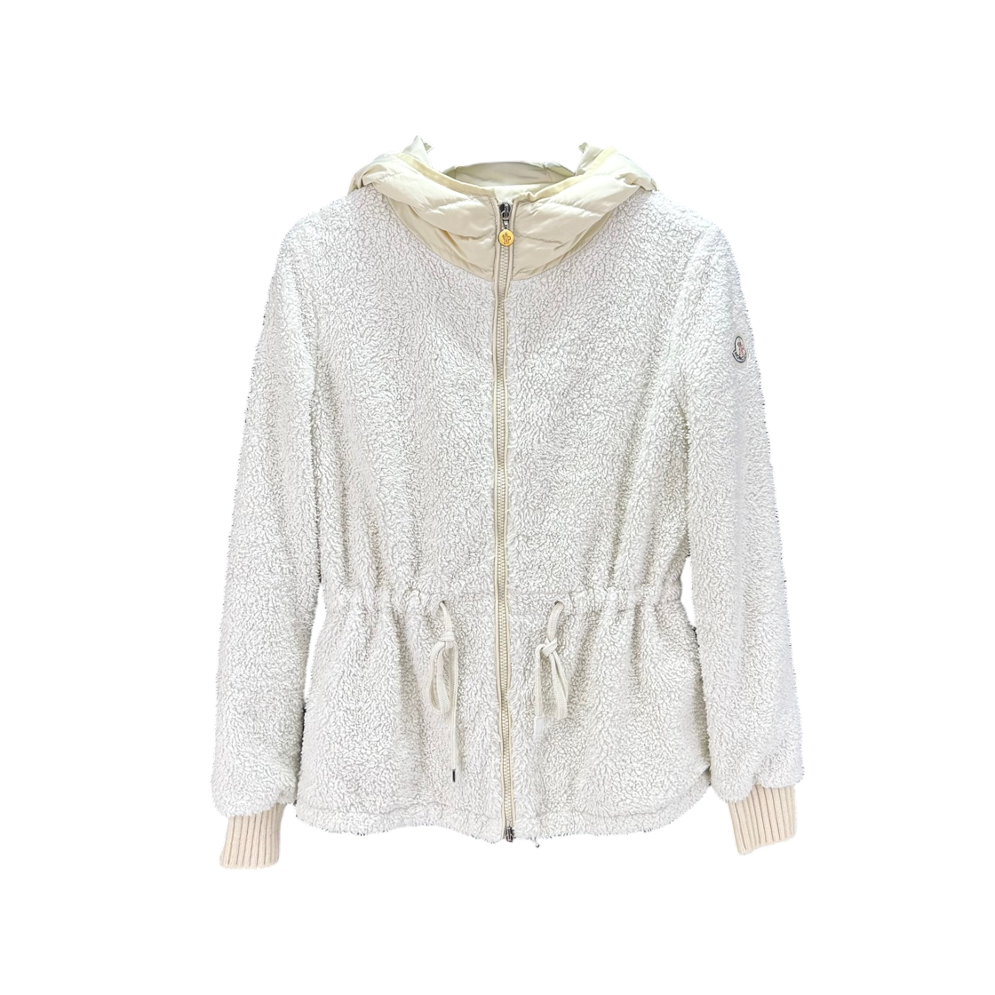 ITWF8BT6WK8K Moncler Women Hooded Zip Up Jacket
