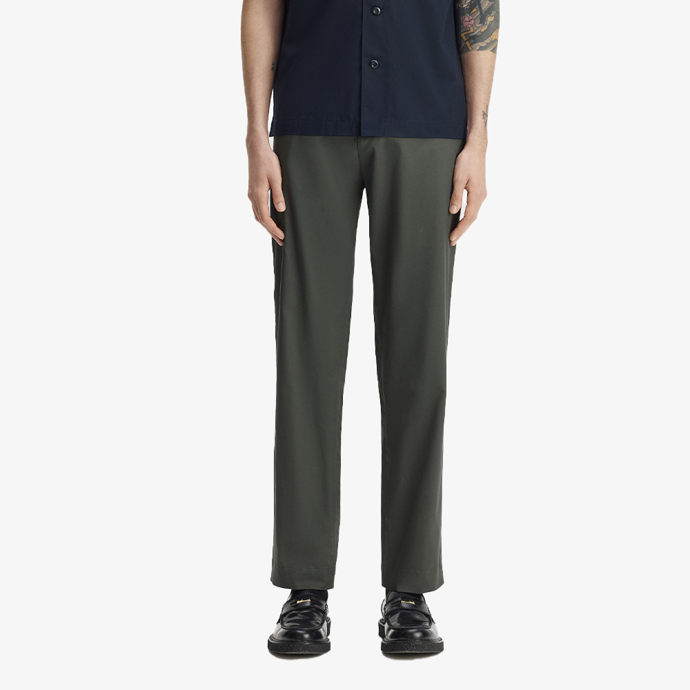 프레드페리 슬림핏 트윌 트라우저 필드그린(Fred Perry Slim Fit Twill Trousers Field Green) - 2