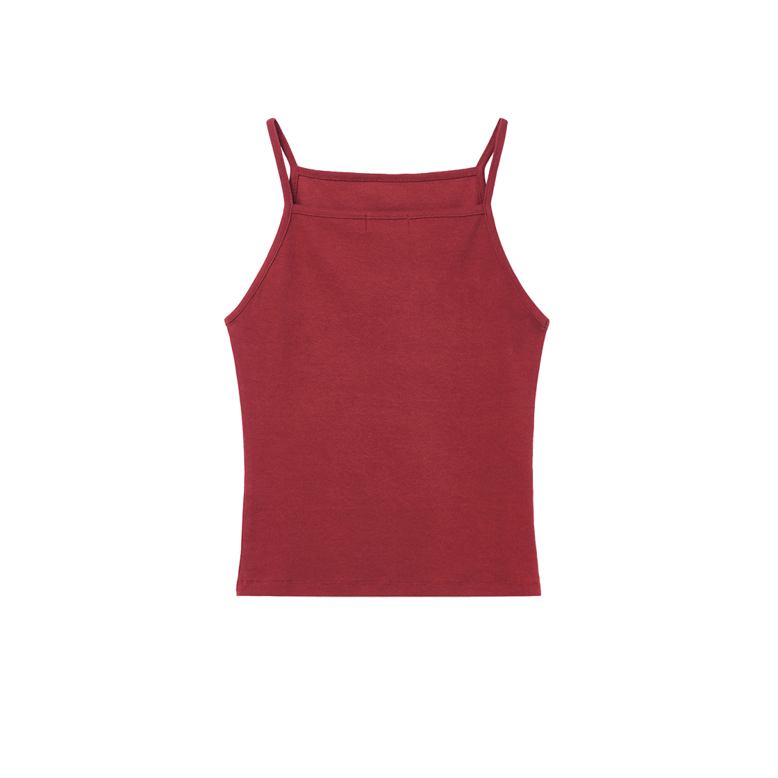 시메트릭 퍼센트 스퀘어 슬리브리스 레드(symmetric percent Square Sleeveless Red) - 2