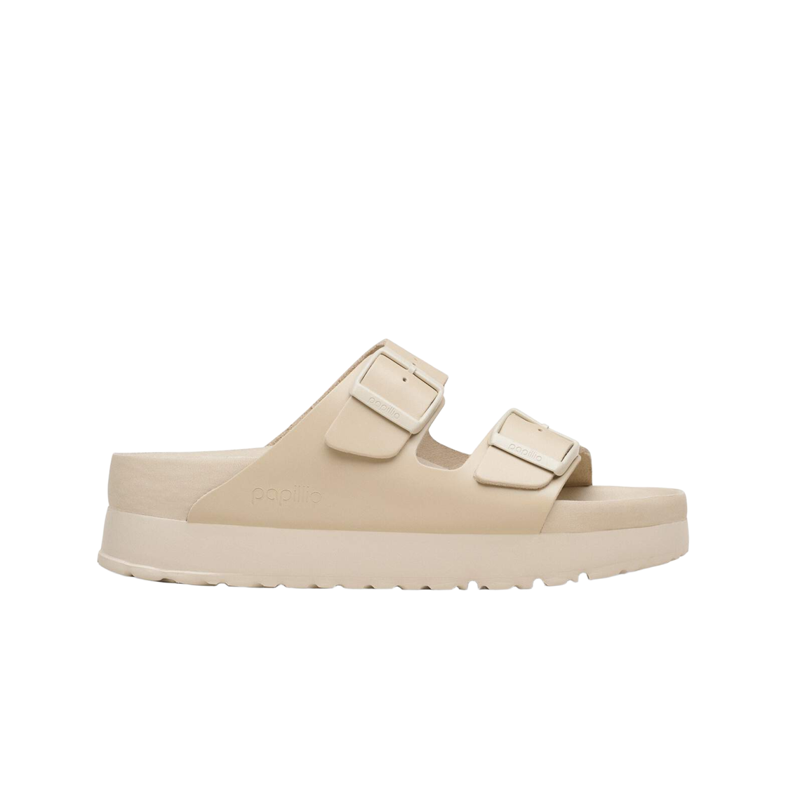 1031470 Birkenstock Arizona Papillio Flex Platform Oyster - Narrow