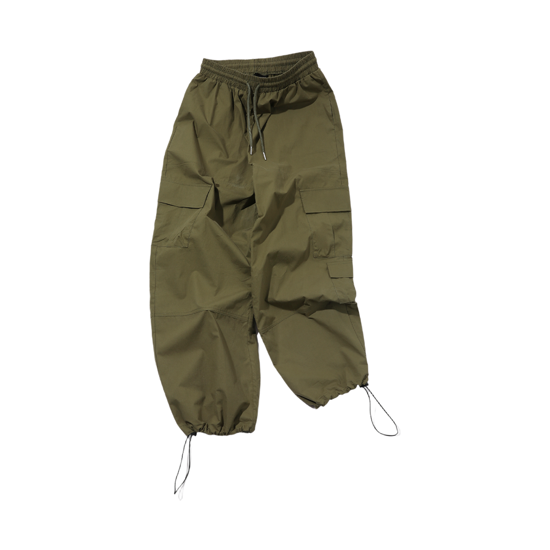 C23SD91 CPGN STUDIO Wide Over Cargo Pants Khaki