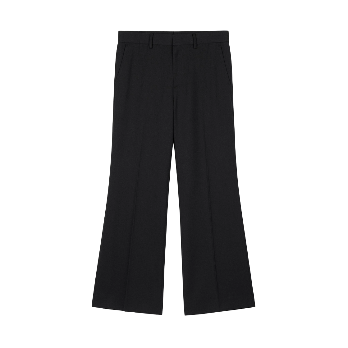 TNPA6F101BK TNGT Flare Fit Wool Pants Black