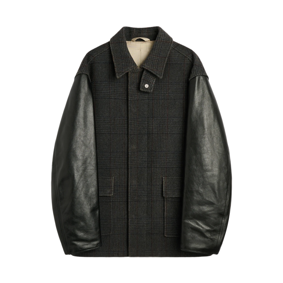 M4261EBC Our Legacy Still Jacket Bishop Check Tempered Wool