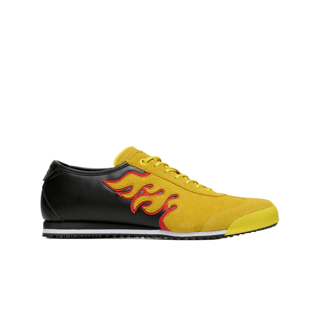 1183C655-751 Onitsuka Tiger Mexico 66 Fire Vibrant Yellow Black