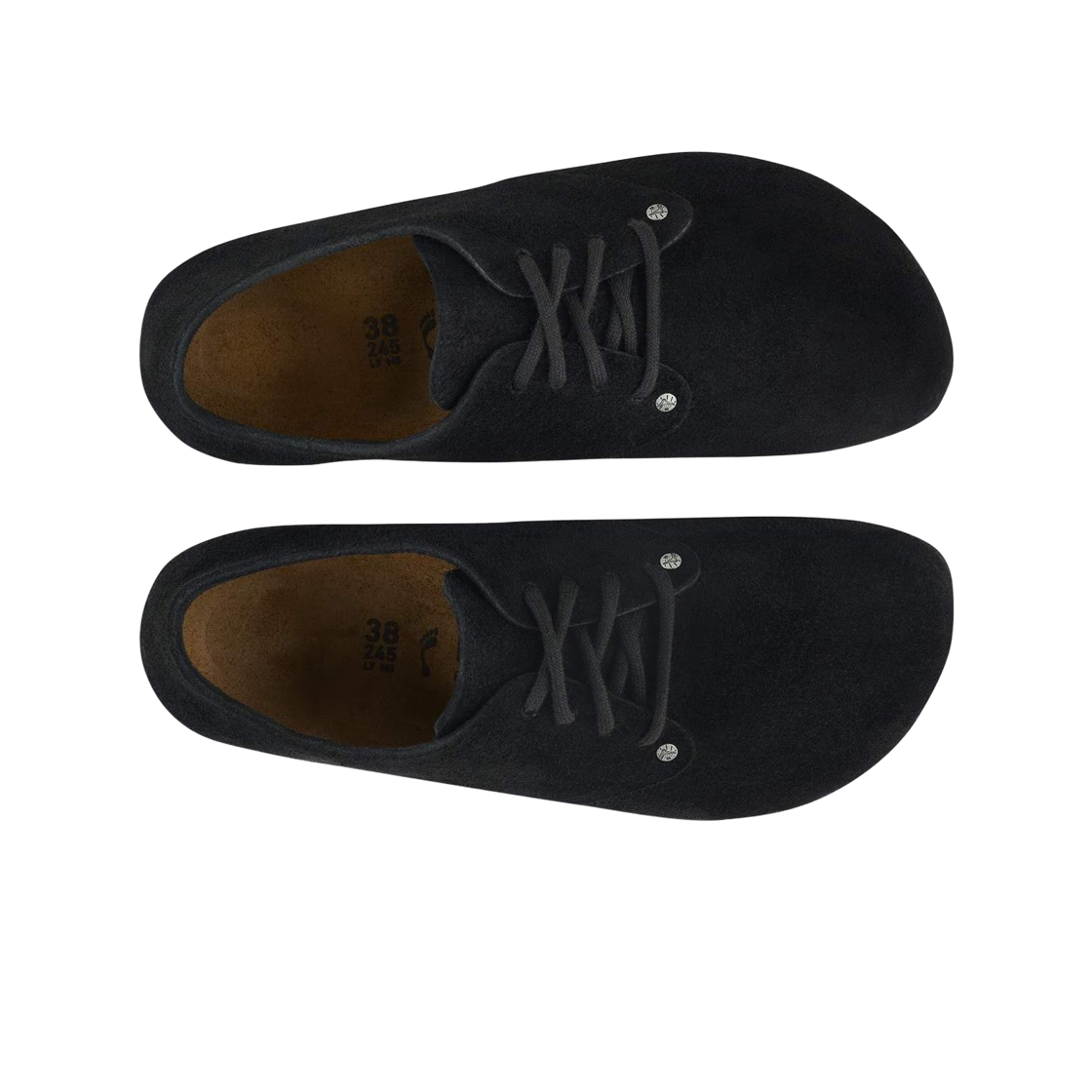 버켄스탁 메인 스웨이드 레더 블랙 - 내로우(Birkenstock Maine Suede Leather Black - Narrow) - 2