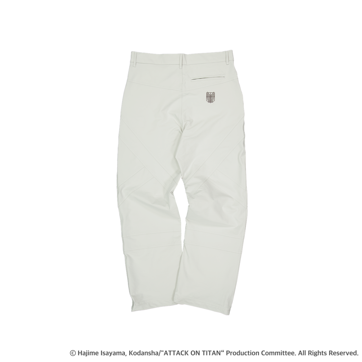 [진격의 거인 I 언더마이카] 조사병단 패널 팬츠 페일 아이보리([Attack On Titan I Undermycar] Survey Corps Panel Pants Pale Ivory) - 2