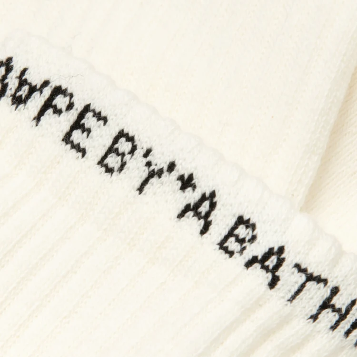에이프 에이퍼 삭스 아이보리 - 26FW(AAPE Aaper Socks Ivory - 26FW) - 4