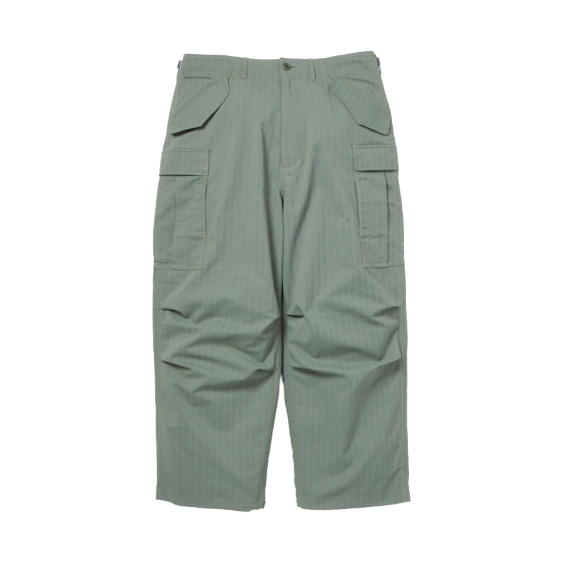 다이와 피어39 테크 6P 필드 팬츠 헤링본 세이지 - 26FW(DAIWA PIER39 Tech 6P Field Pants Herringbone Sage - 26FW) - 1