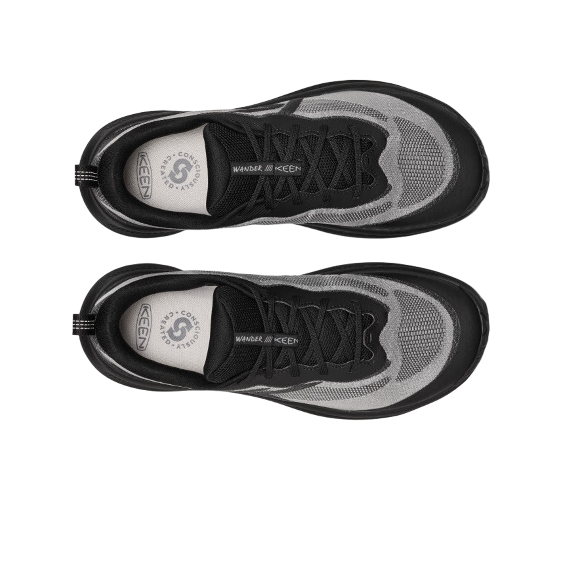킨 원더 트레일 러닝 슈즈 블랙 마그넷(Keen Wander Trail Running Shoes Black Magnet) - 2