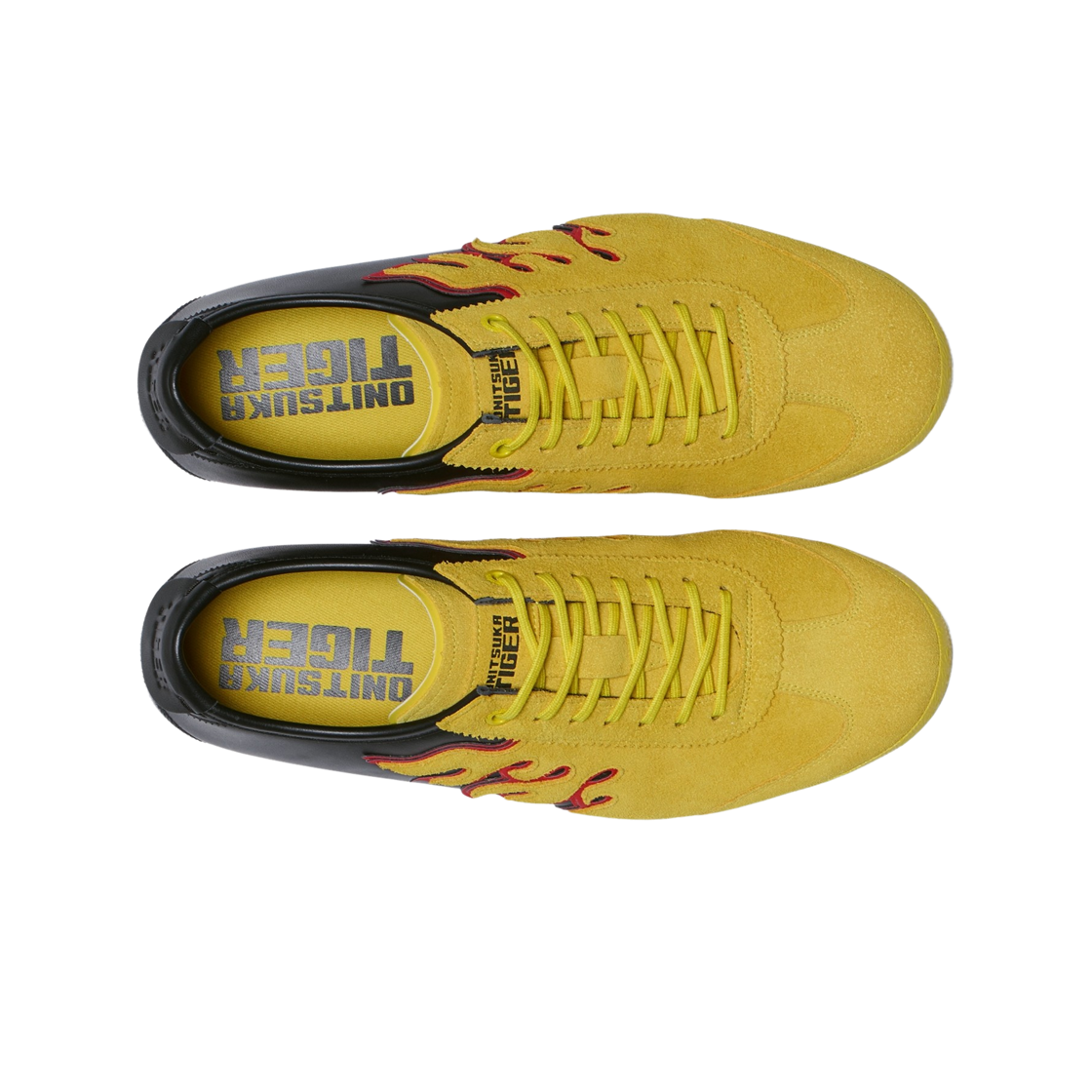 오니츠카 타이거 멕시코 66 파이어 바이브런트 옐로우 블랙(Onitsuka Tiger Mexico 66 Fire Vibrant Yellow Black) - 2