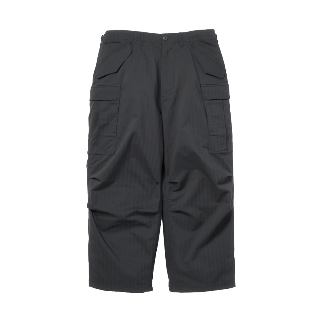 다이와 피어39 테크 6P 필드 팬츠 헤링본 차콜 - 26FW(DAIWA PIER39 Tech 6P Field Pants Herringbone Charcoal - 26FW)