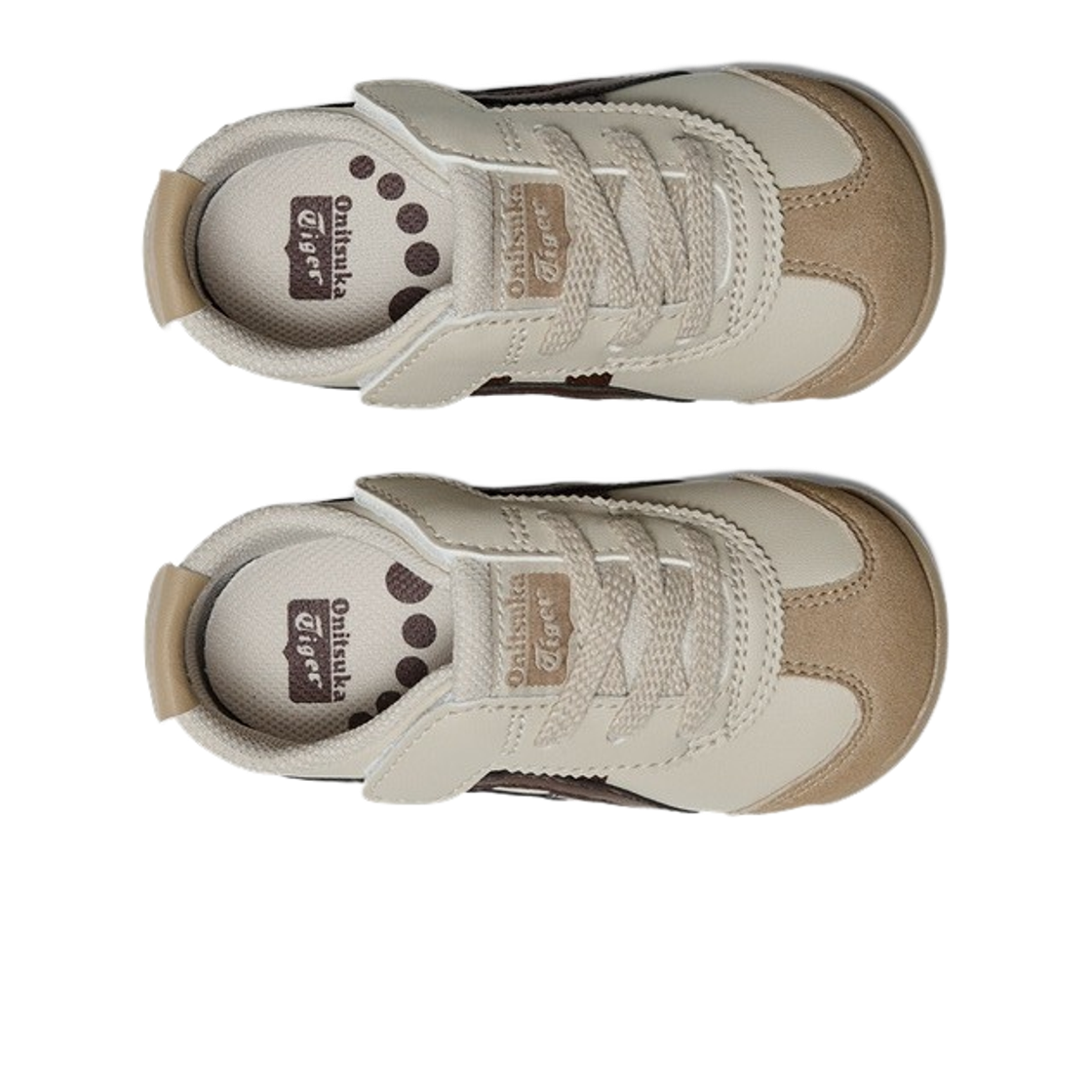 (키즈) 오니츠카 타이거 멕시코 66 퍼티 다크 브라운((Kids) Onitsuka Tiger Mexico 66 Putty Dark Brown) - 2