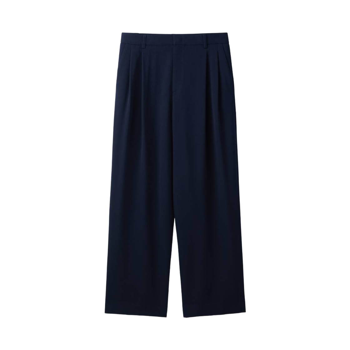 RM26WWPT002NV Recto Double Pleated Suit Pants Dark Navy