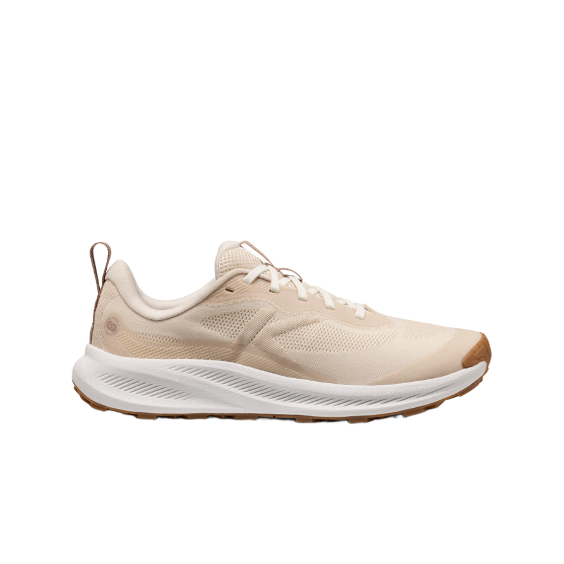 1033151 (W) Keen Wander Trail Running Shoes Birch Star White