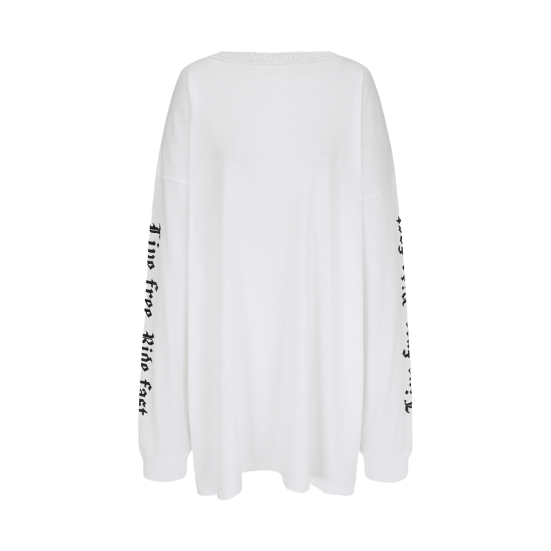 랑거 플레임 프린트 티셔츠 화이트(Langer Flame Print T-shirt White) - 2