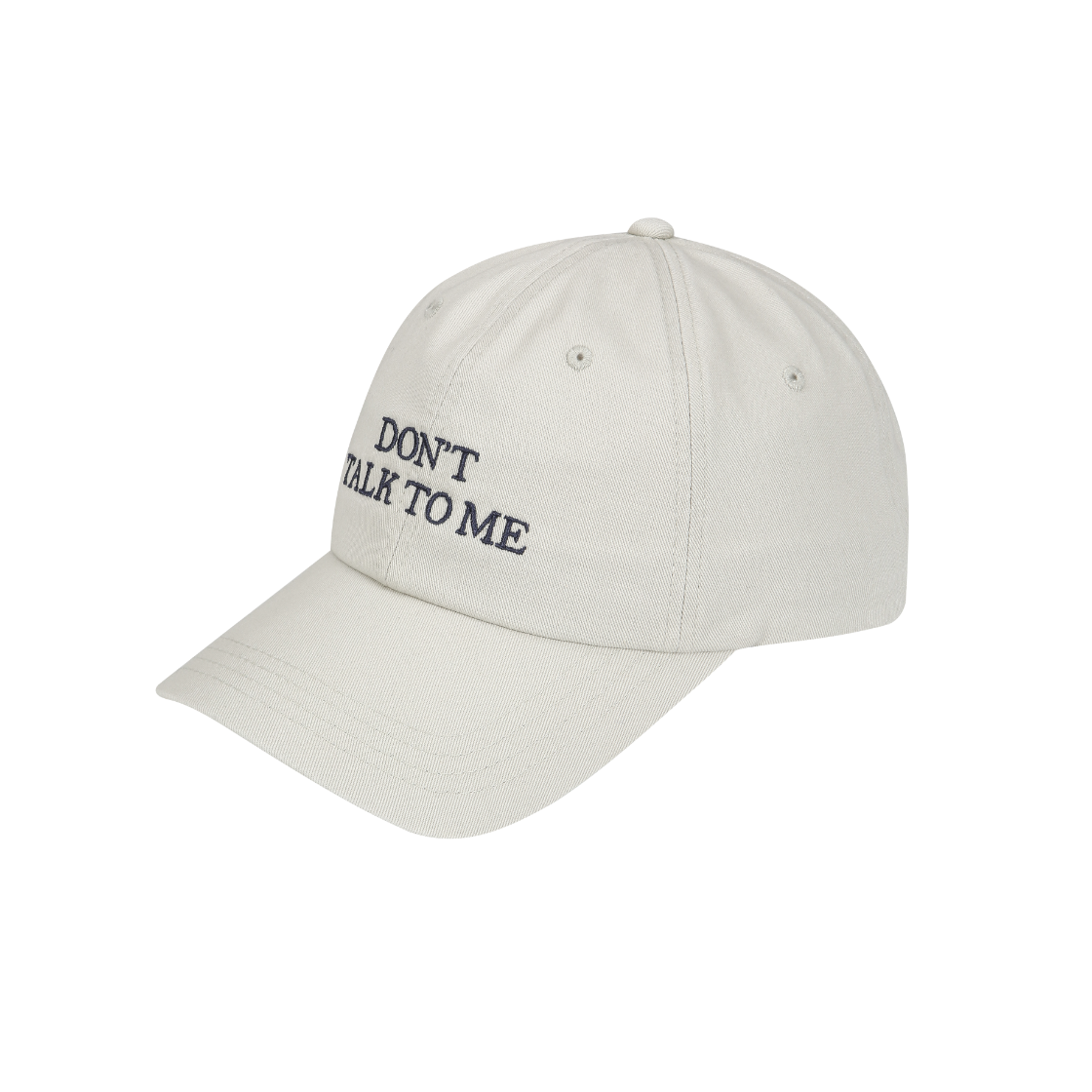 26FWA18-BE-F LAZYZ Don't Talk To Me Ball Cap Beige
