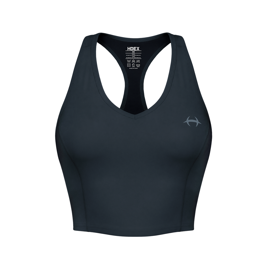 에이치덱스 우먼스 서포트 브이 라이닝 브라탑 스톰 네이비(HDEX Womens Support V Lining Bra Top Storm Navy) - 1