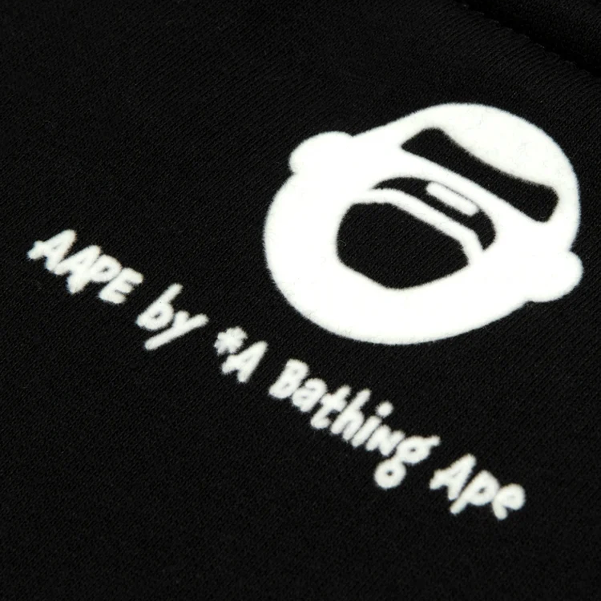 에이프 에이퍼 알도 로고 스웨터 블랙 - 26FW(AAPE Aaper Aldo Logo Sweater Black - 26FW) - 4
