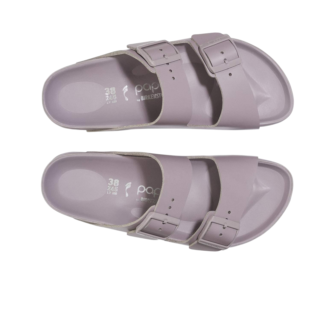 버켄스탁 아리조나 파필리오 플렉스 플랫폼 페이디드 퍼플 - 내로우(Birkenstock Arizona Papillio Flex Platform Faded Purple - Narrow) - 2