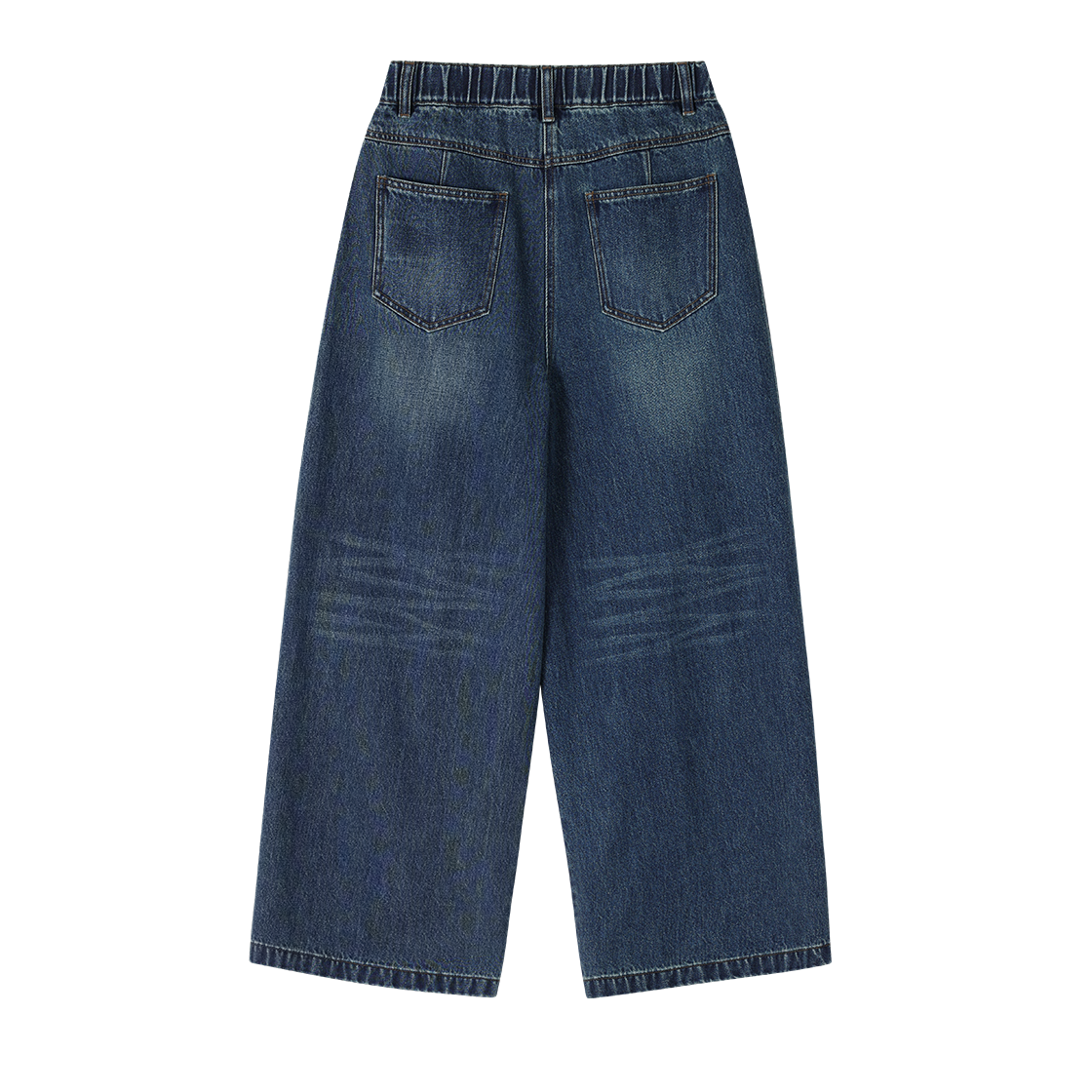 (W) 송지오 플루트 와이드 데님 블루((W) SONGZIO Fluid Wide Denim Blue) - 2