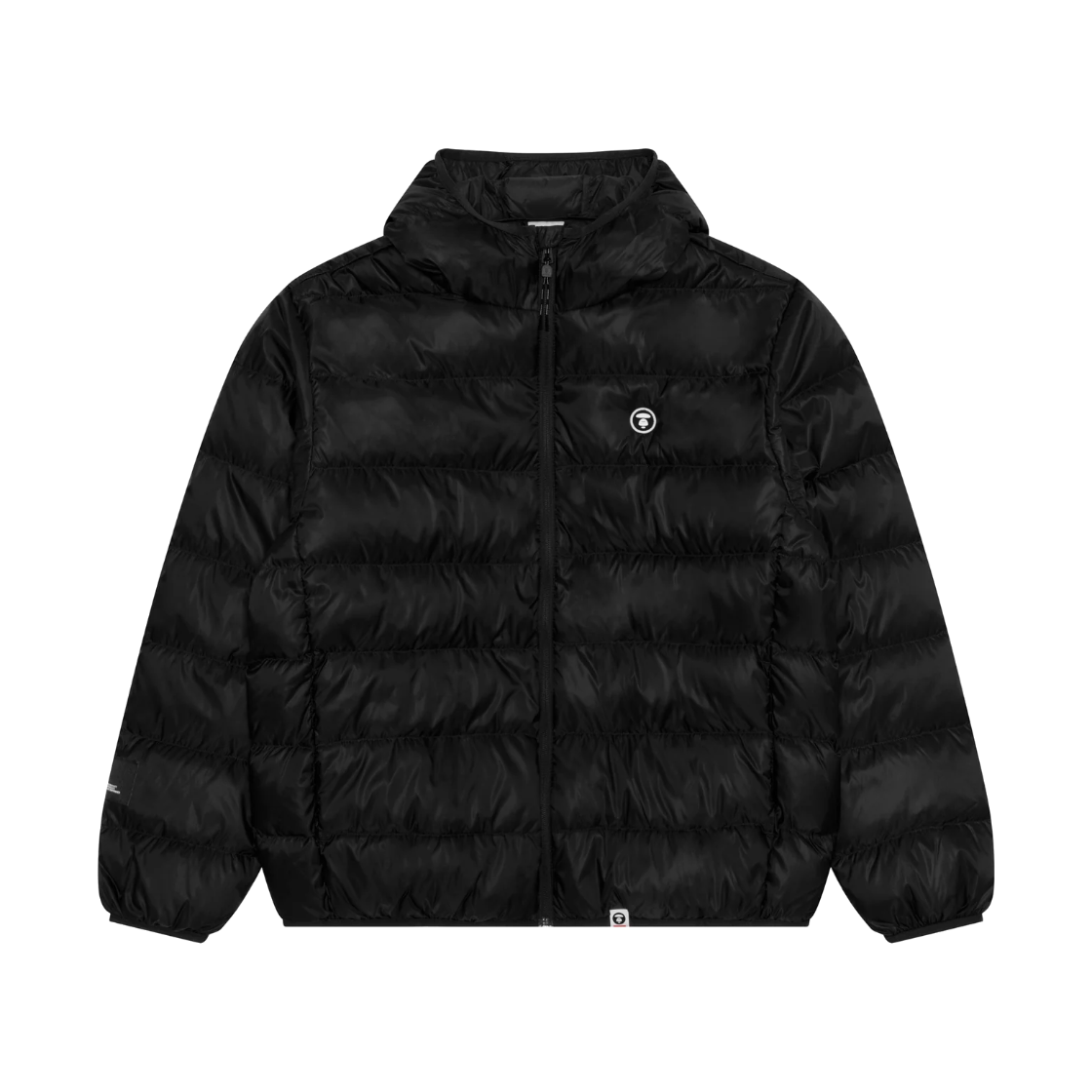 에이프 나우 문페이스 다운 자켓 블랙 - 26FW(AAPE Now Moonface Down Jacket Black - 26FW) - 1