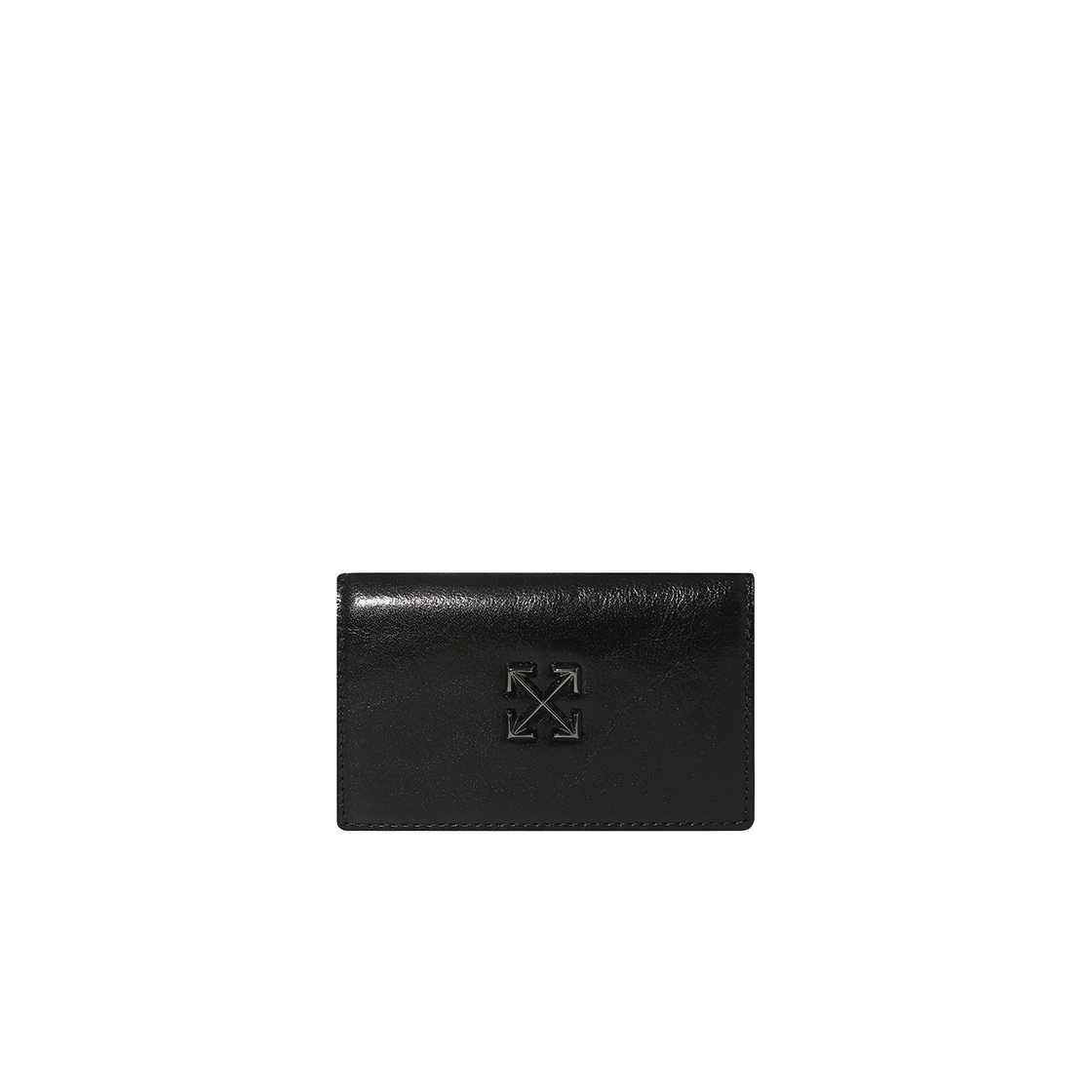 오프화이트 애로우 비즈니스 카드 월렛 (블랙)(Off-White Arrow Business Card Wallet (Black)) - 1