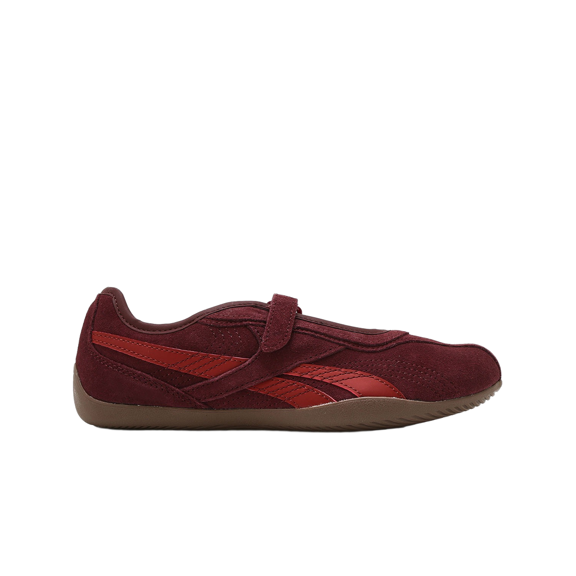100271639/RESO6FJ6WR3 (W) Reebok Ultra Lo Suede Mary Jane Red Velvet