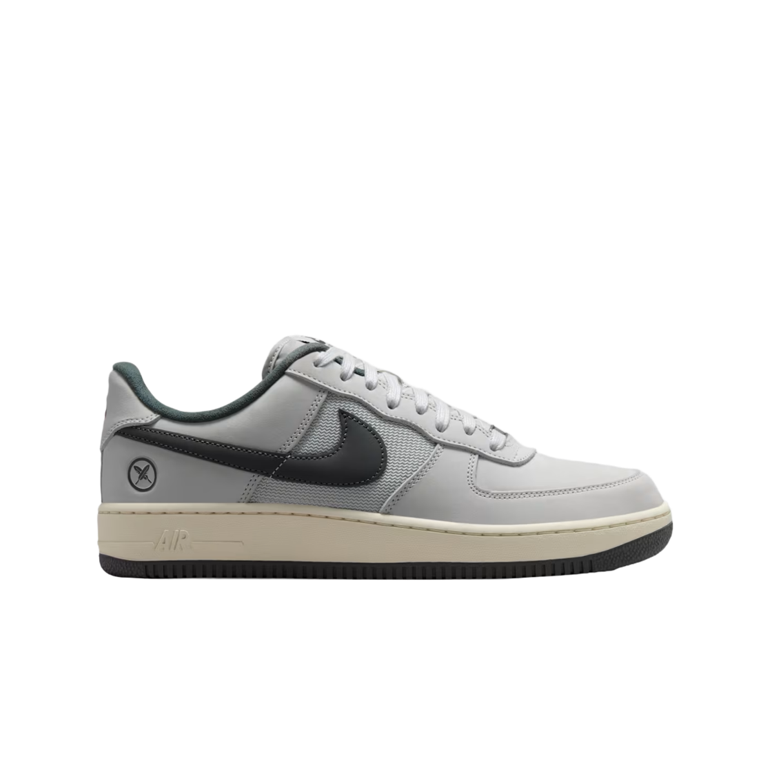 IO8439-100 Nike x Yuto Horigome SB Air Force 1 Low Light Bone and Iron Grey