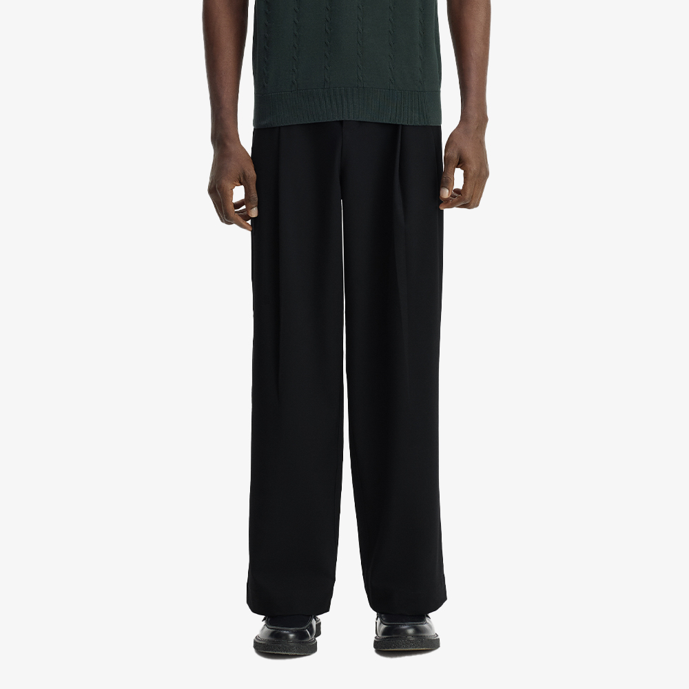프레드페리 플리츠 트라우저 블랙모스(Fred Perry Pleated Trouser Black Moss) - 2