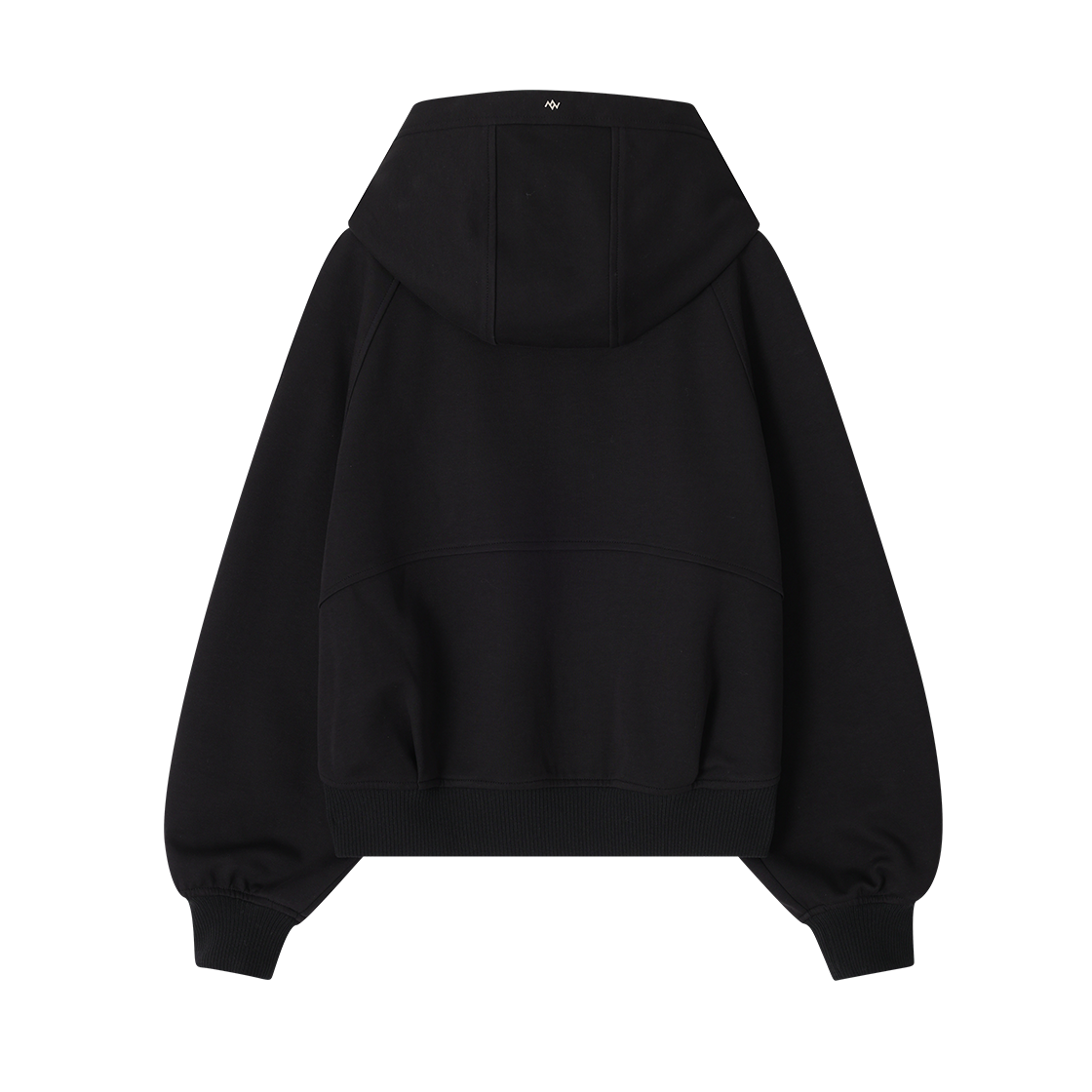 (W) 송지오 지제로 커브드 팬서 후드 집업 블랙((W) SONGZIO ZZERO Curved Panther Hood Zip Up Black) - 2