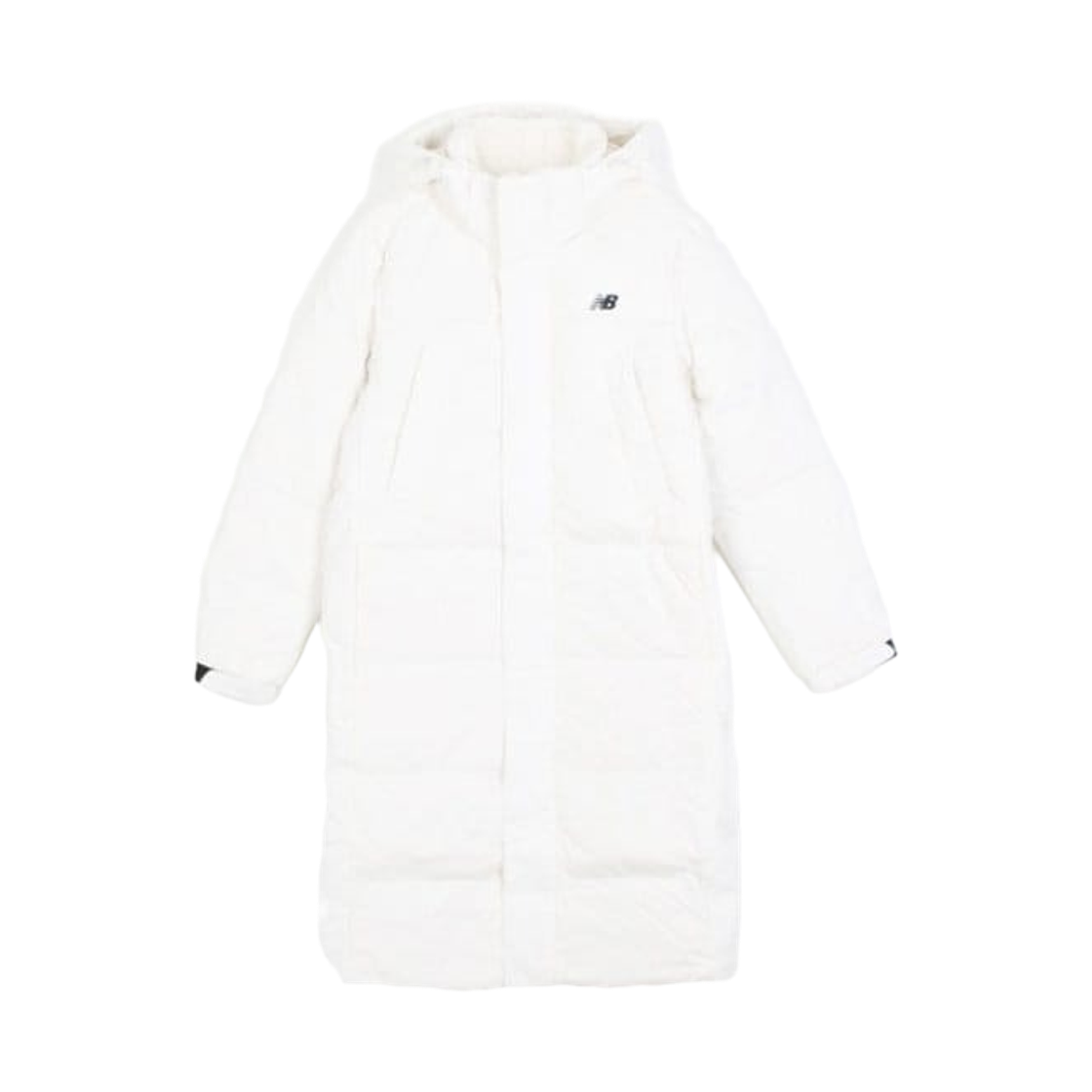 NBNPEC1123-39 New Balance Active Long Down Jacket Ivory