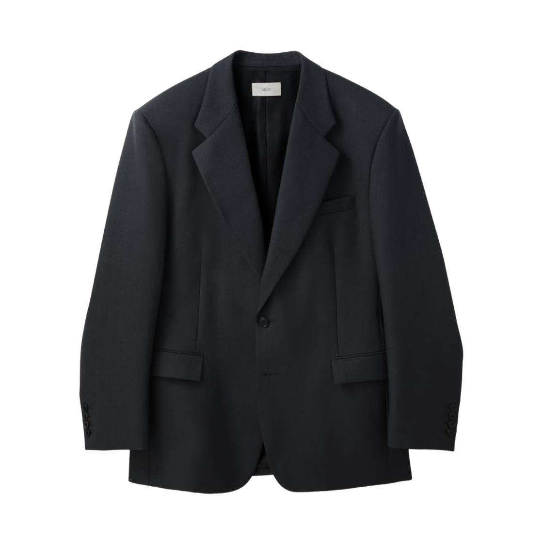RM26WWJK004GR Recto Tailored Single Suit Jacket Charcoal Grey