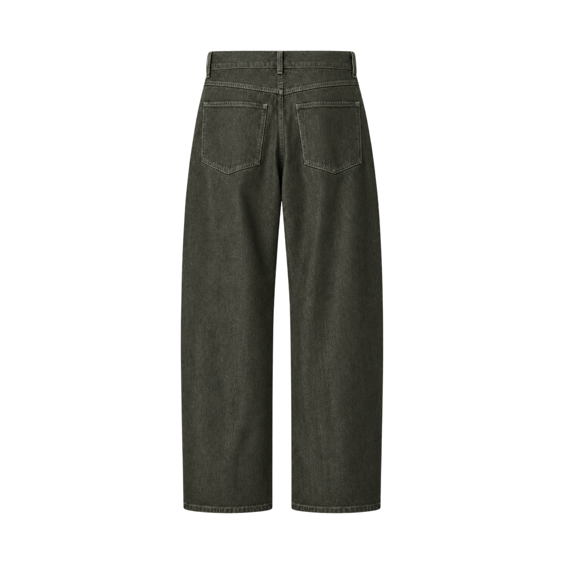 유니클로 C 배럴 진 올리브(Uniqlo C Barrel Jeans Olive) - 2