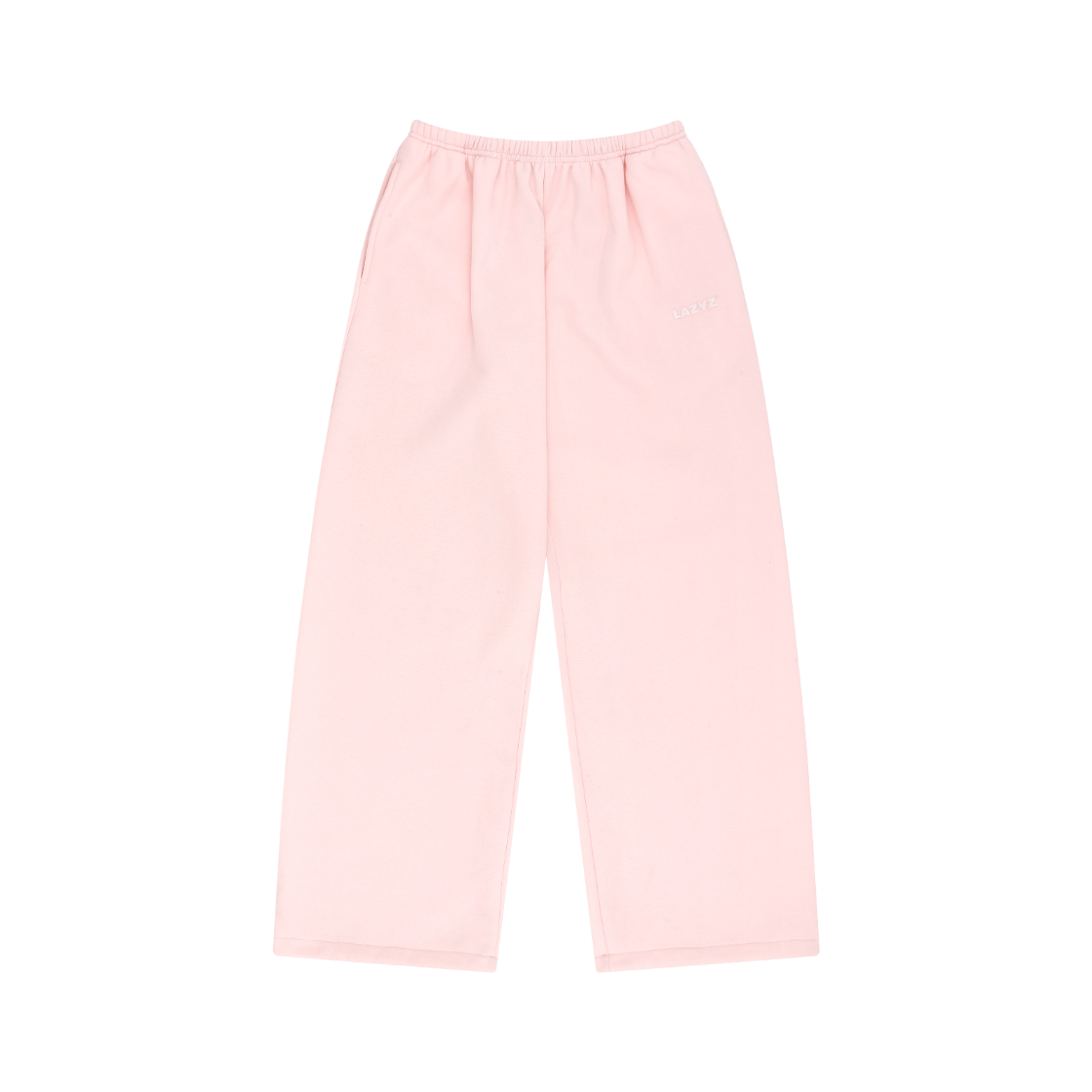 26FWB06-PK-F LAZYZ Soft Jogger String Pants Pink