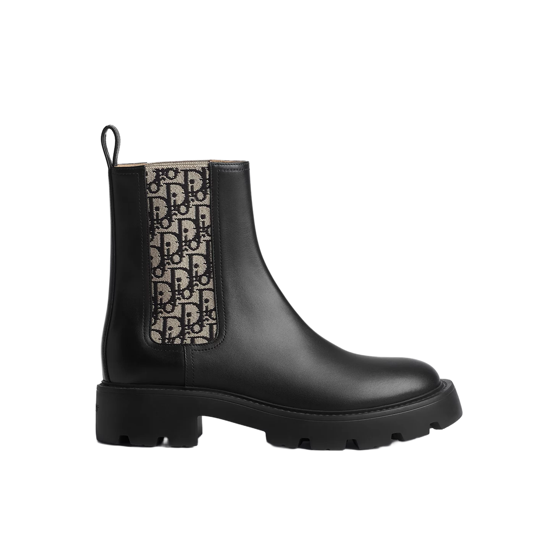 KDT303VEA-S900 (W) Dior Ride Chelsea Boot Calfskin Black