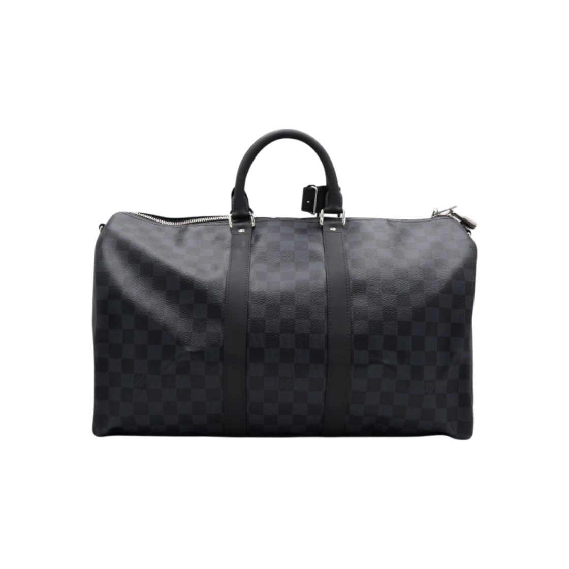 ITRSICFKKEP2 Louis Vuitton Damier Cobalt Keepall 45 Bandouliere Tote Bag