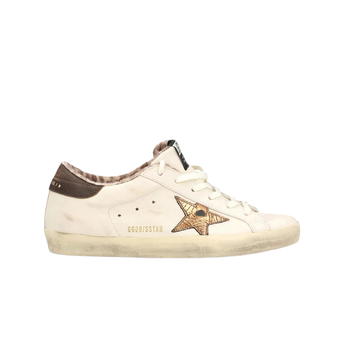 GWF01002-F008692-12520 (W) Golden Goose Superstar Sneakers White Bronze
