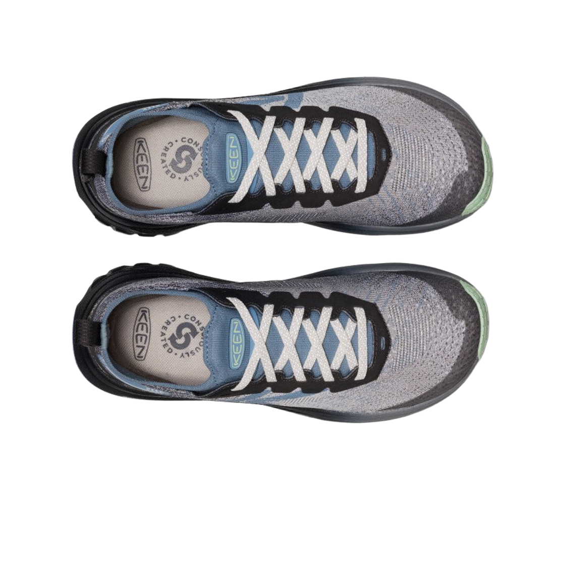 (W) 킨 시크 트레일 러닝 슈즈 마그넷 시닉 그린((W) Keen Seek Trail Running Shoes Magnet Scenic Green) - 2