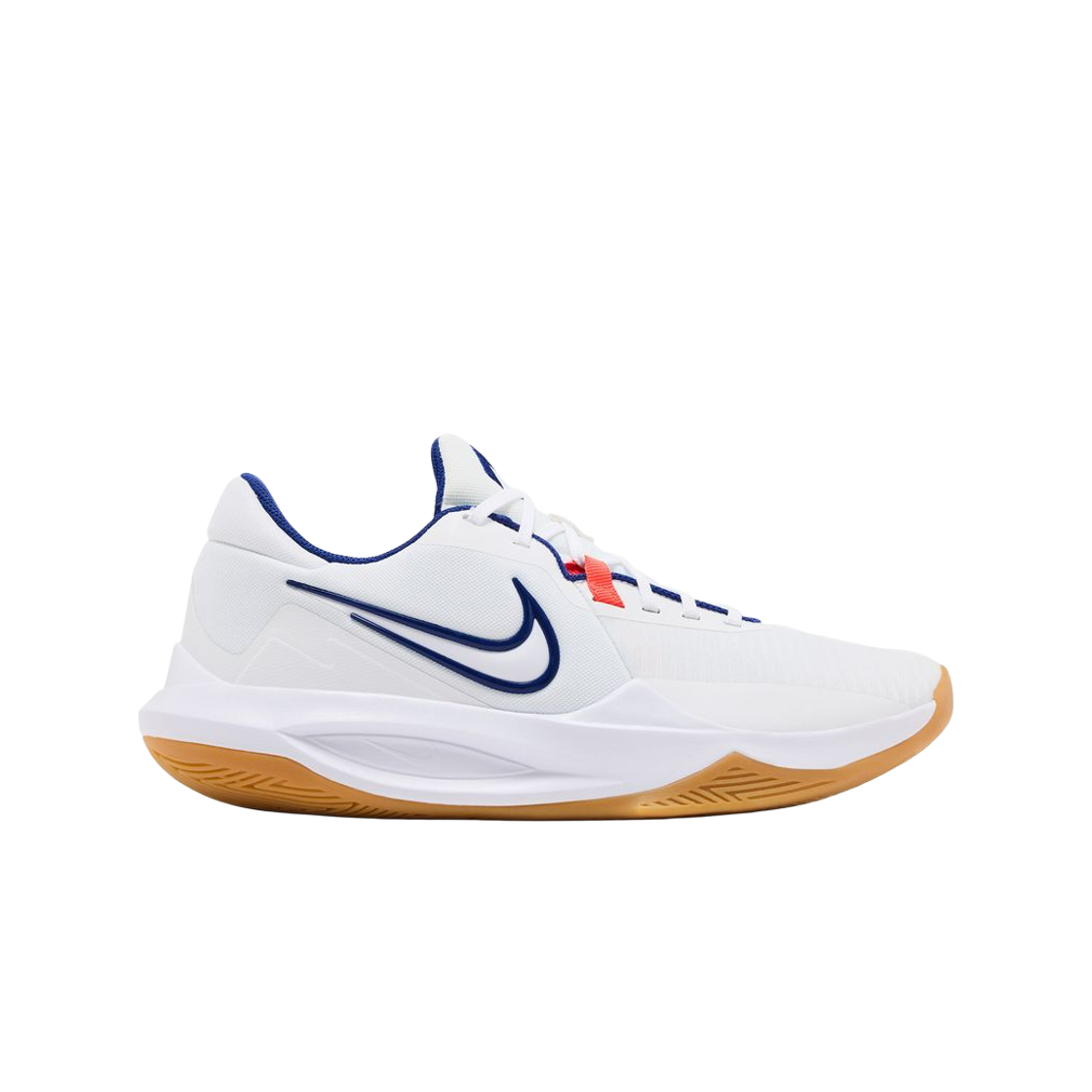HV1796-141 Nike Precision 6 White Deep Royal Blue