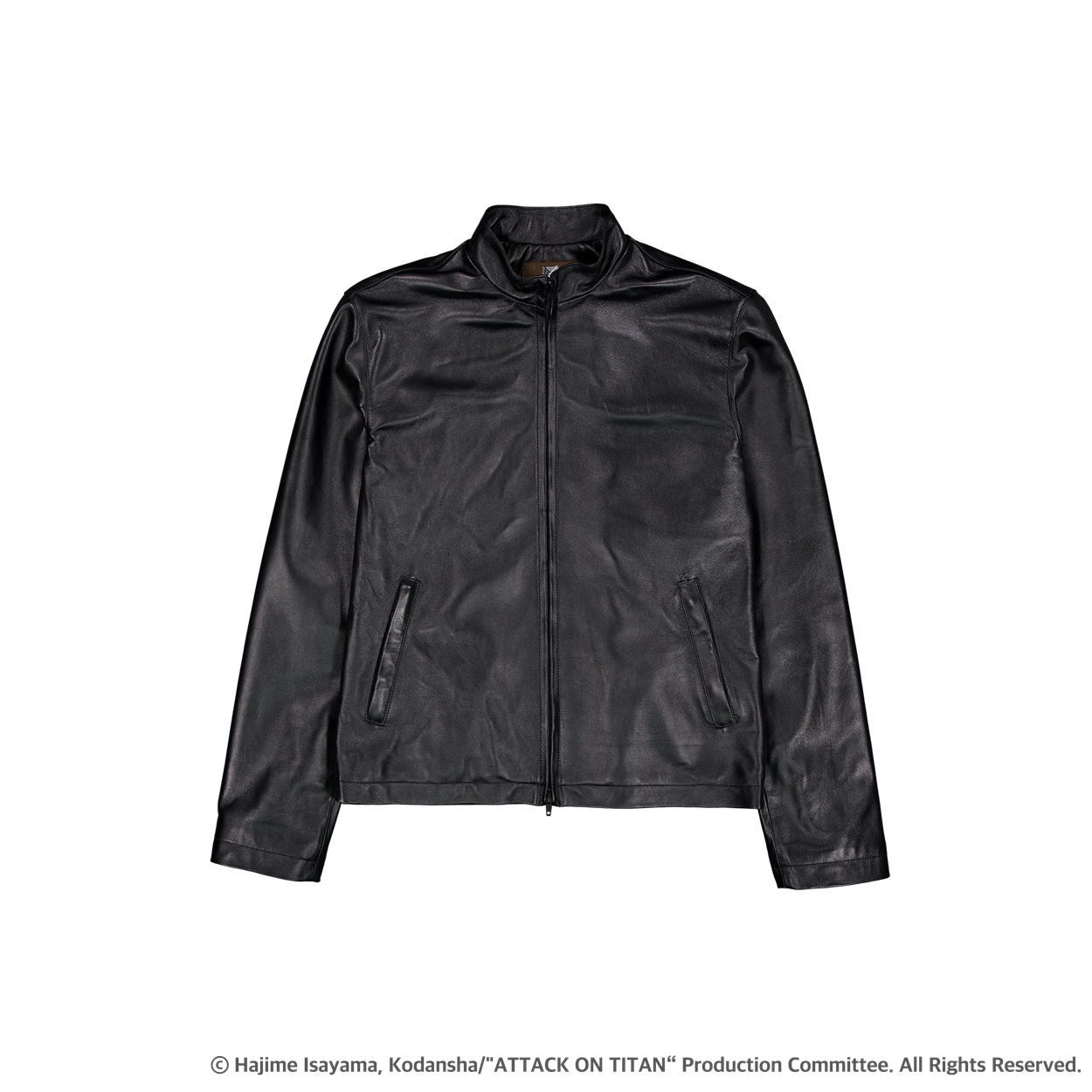 [진격의 거인 I 언더마이카] 에렌 양가죽 프린지 레더 자켓 팬텀 블랙([Attack On Titan I Undermycar] Eren Lambskin Fringe Leather Jacket Phantom Black) - 5