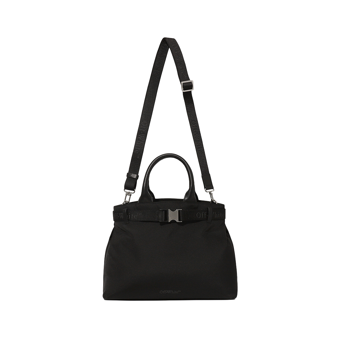 오프화이트 EW 토트 백 S (블랙)(Off-White EW Tote Bag S (Black)) - 2